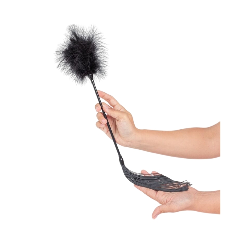 Duster + Black Whip