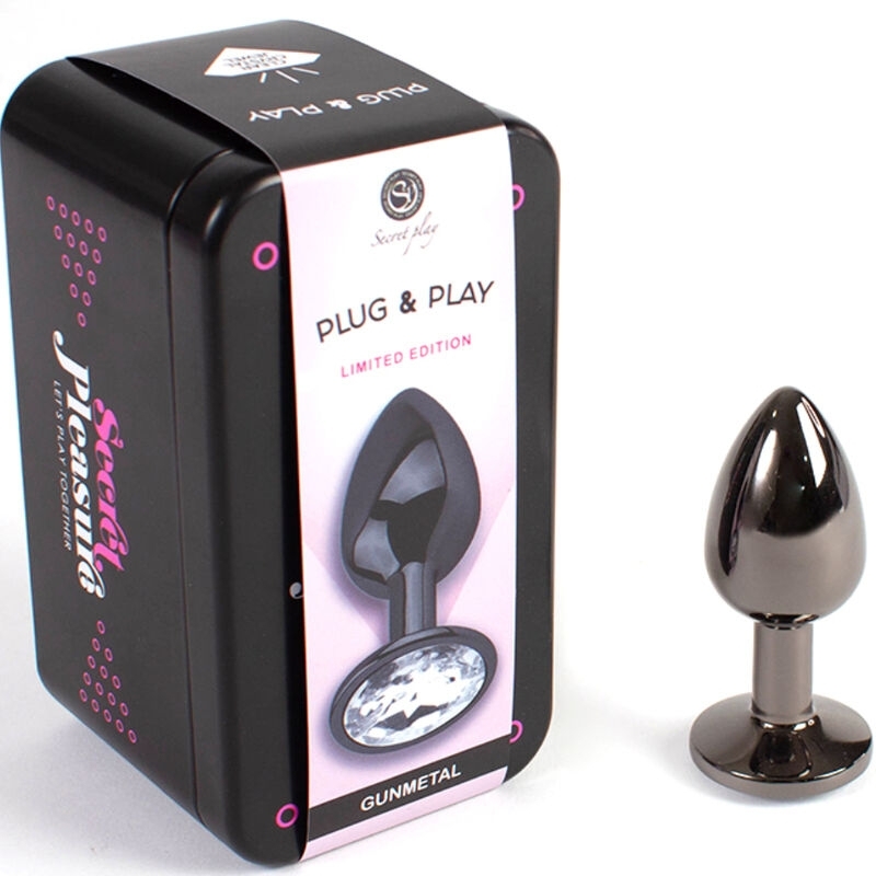 Butt plug Gunmetal