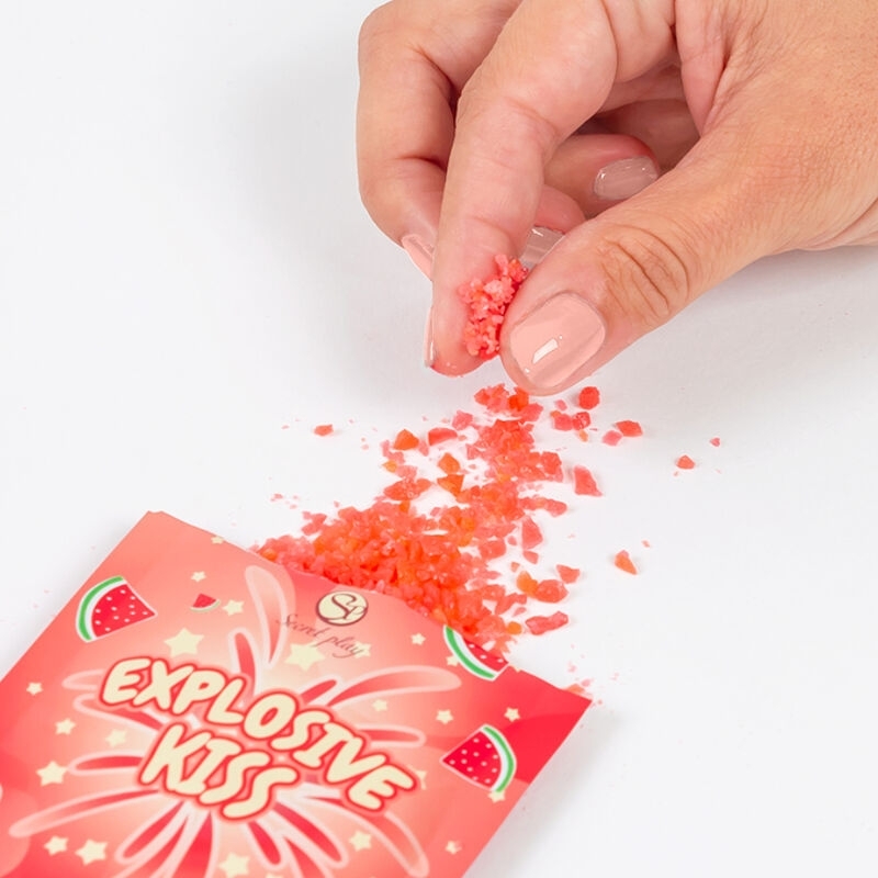 Watermelon Explosive Candies