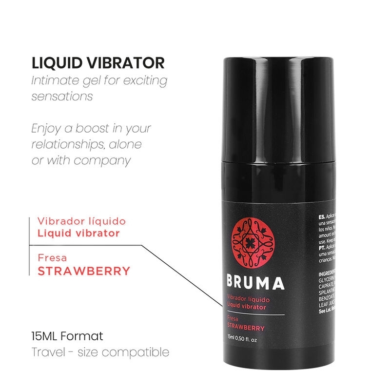 Vibrador líquido Fresa