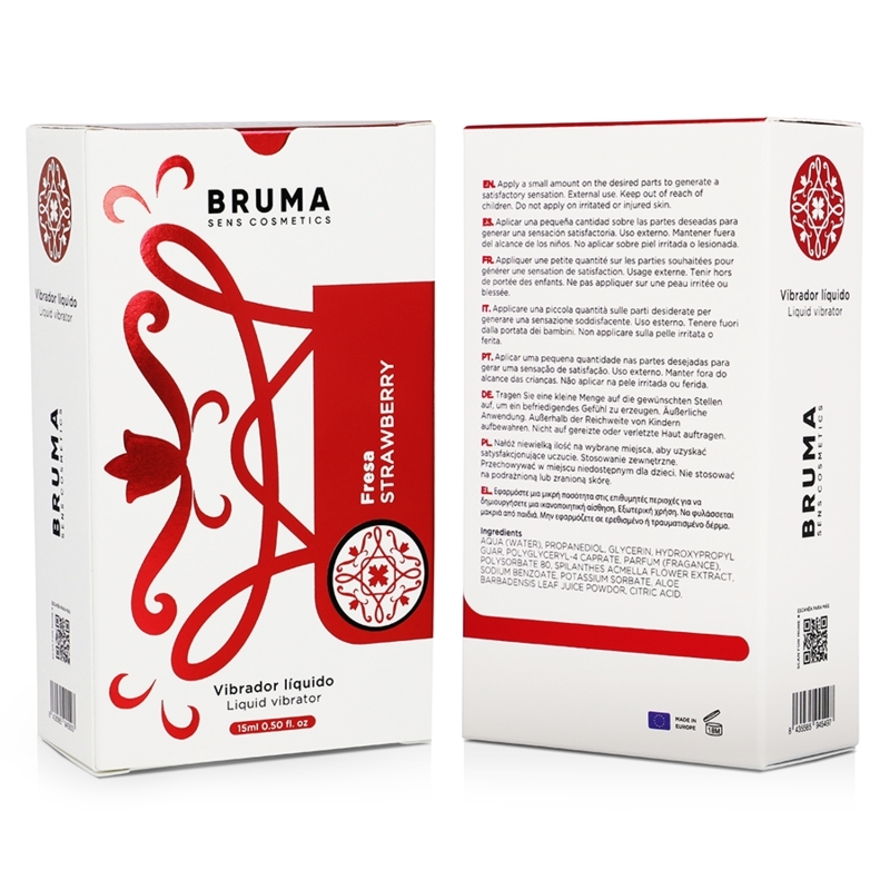 Vibrador líquido Fresa