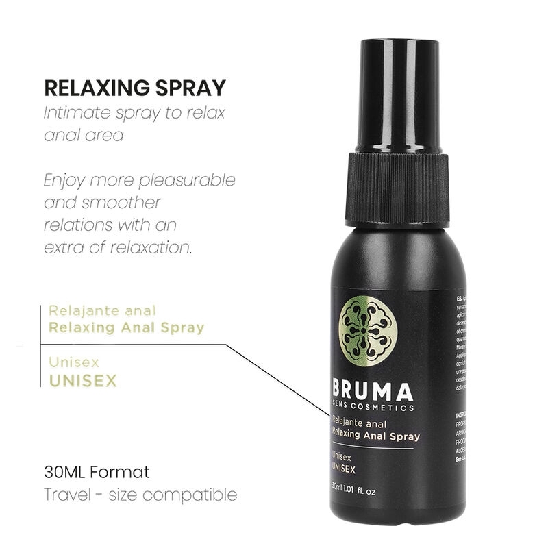 Spray relajante anal