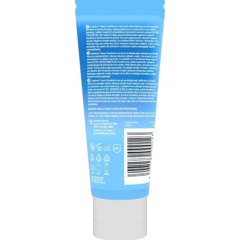 Gel Lubricantge Pure Comfort