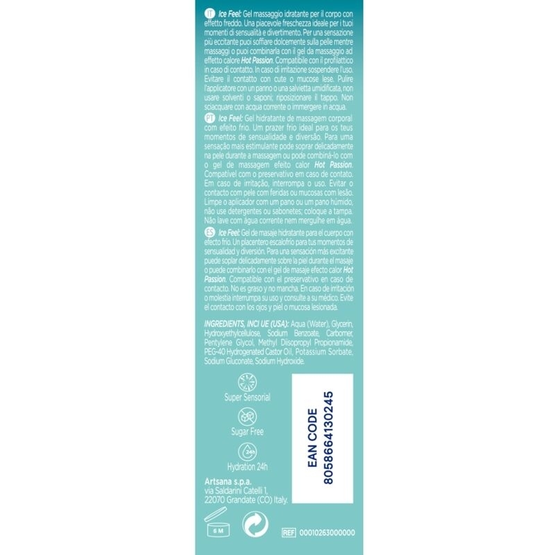 Gel de Masaje Ice Feel