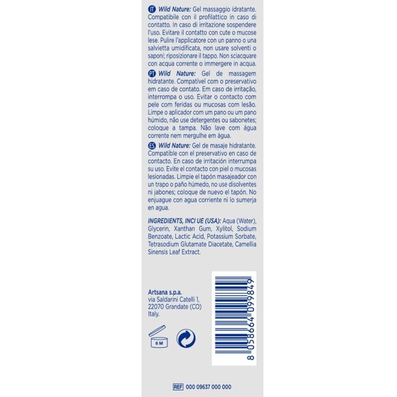 Gel de Masaje 3 en 1 Wild Nature