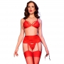Conjunto Lencería Rojo CR 4895