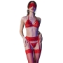 Conjunto Cuatro Piezas Rojo CR 4467