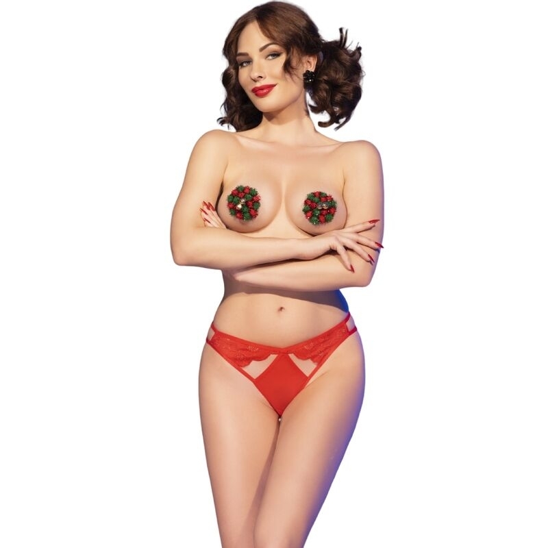 Conjunto Navidad Rojo CR 4839