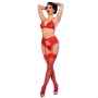 Conjunto de Lencería Rojo CR 4848