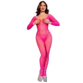 Bodystocking Rosa Neón CR 4894