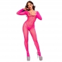 Bodystocking Rosa Neón CR 4894