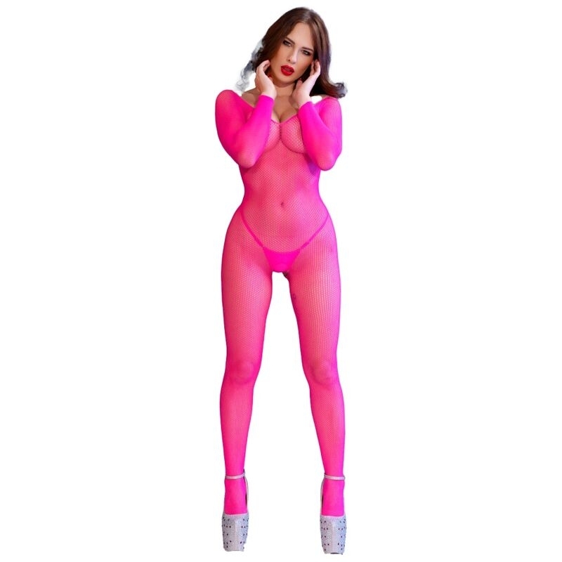 Bodystocking Rosa Neón CR 4894