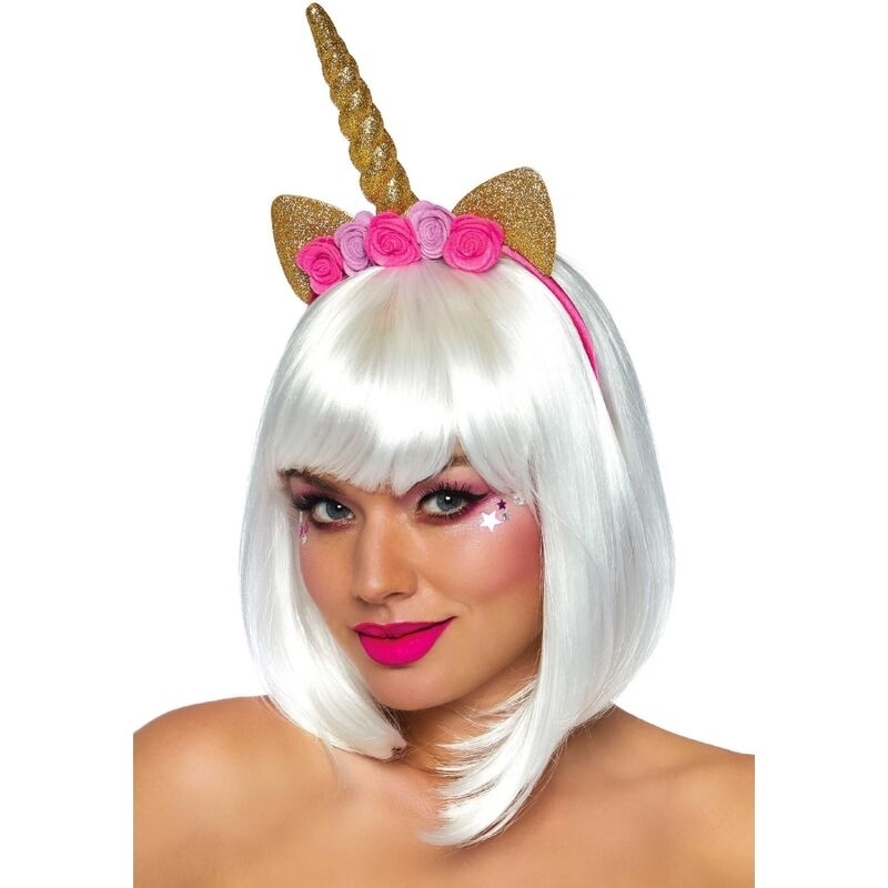 Diadema de Unicornio y Flores