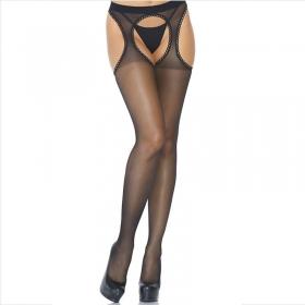 Medias Transparentes con Liguero