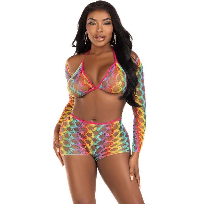 Conjunto de 3 Piezas Multicolor