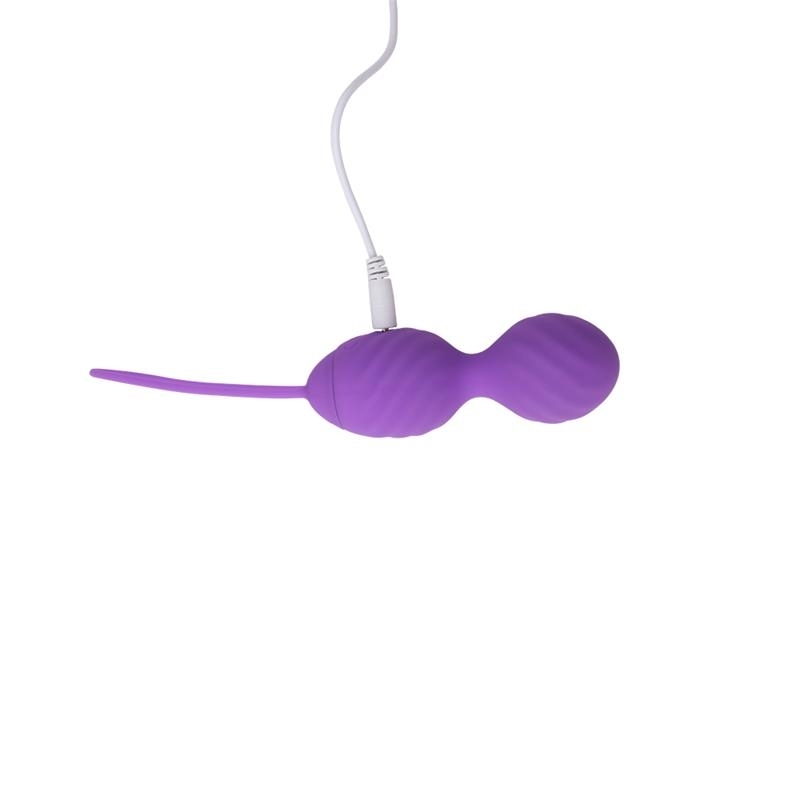 Huevo Vibrador Control Remoto Ridged USB Silicona 7.4