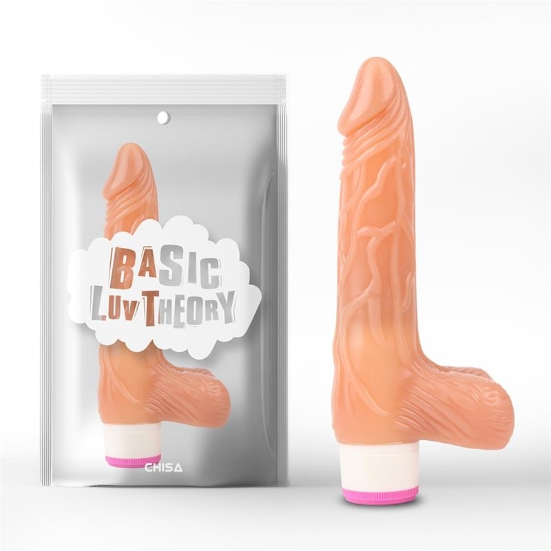 Vibrador Multi Velocidad Realista Púrpura 20cm