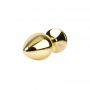 Plug Anal de Metal con Joya Talla M
