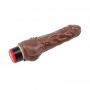 Vibrador T-Skin 7.8" Marron