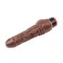 Vibrador T-Skin 7.8" Marron