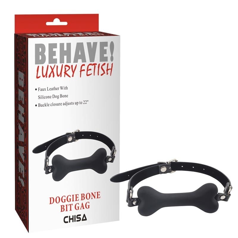 Mordaza Hueso Doggle Bone Bit Rojo