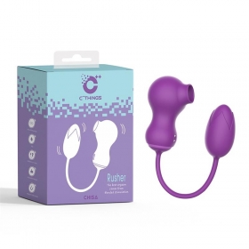 Succionador de Clítoris y Huevo Vibrador Rusher