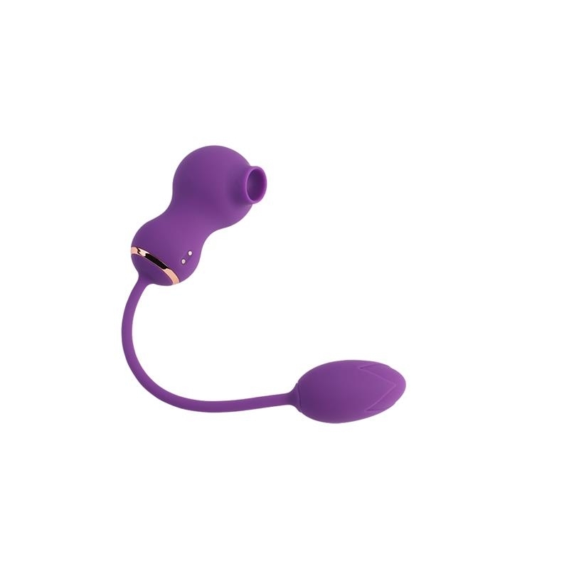 Rusher Succionador de Clítoris y Huevo Vibrador