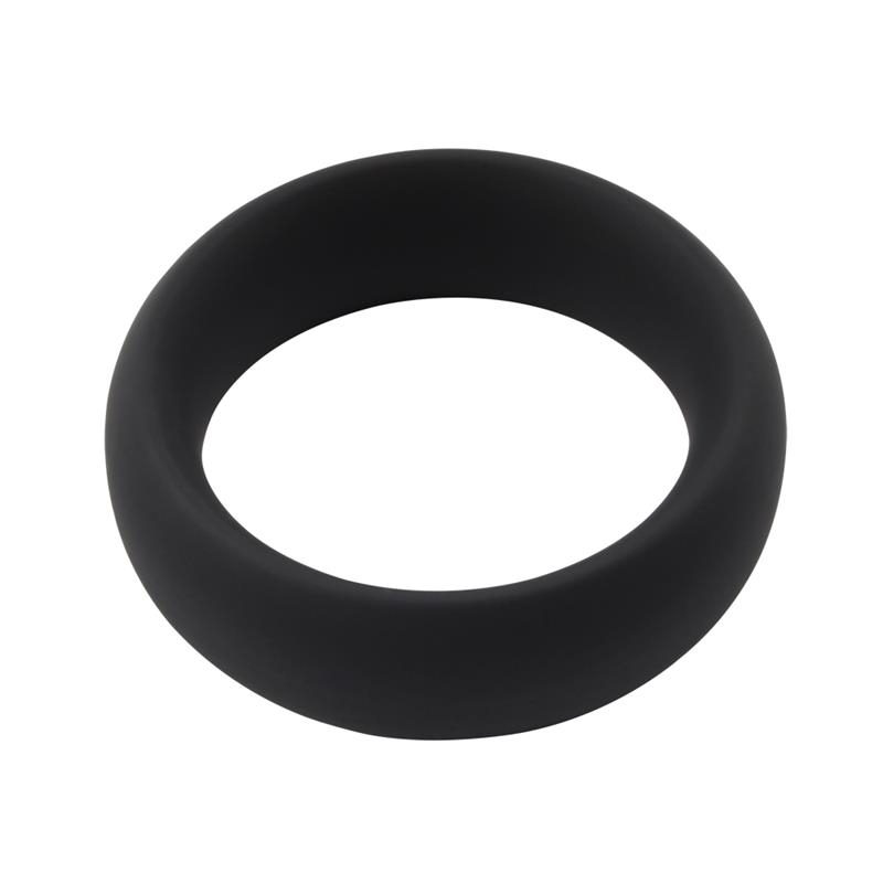 Anillo para el Pene Infinity Silicona M Negro