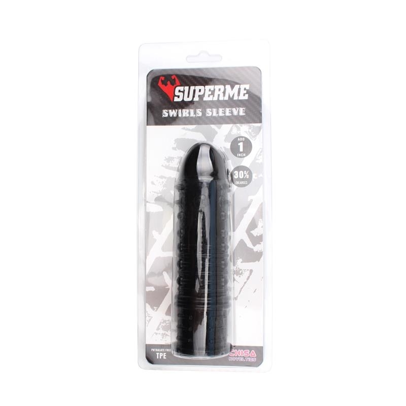 Funda para el Pene Swirls Transparente