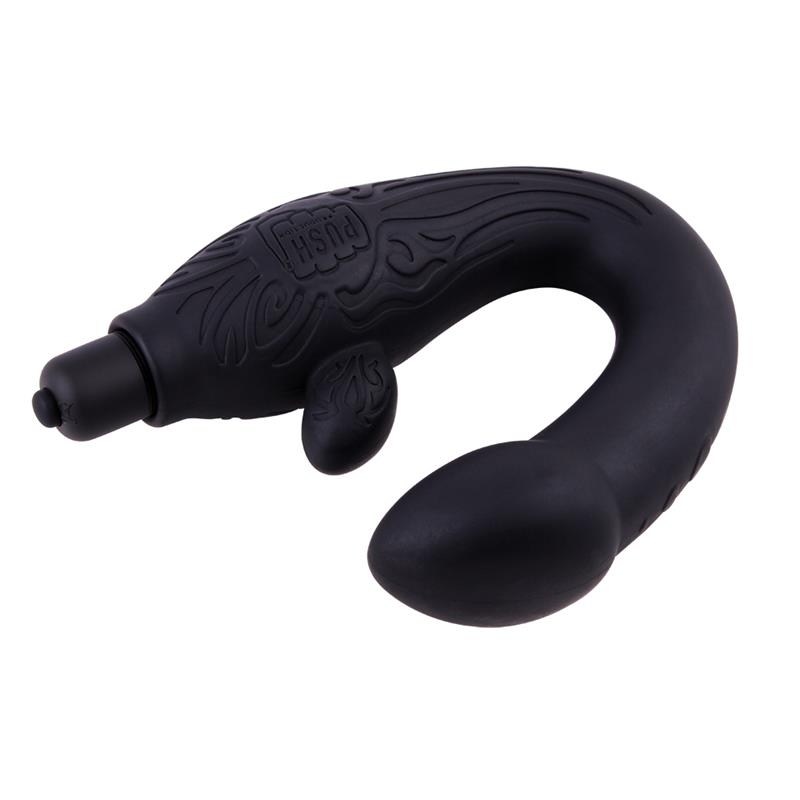 Masajeador Prostático Silicona 29 cm Negro