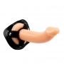 Arnés y Dildo Slim G 19 cm Natural