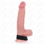Anillo de pene de cuero con cierre de velcro 20 x 2 cm