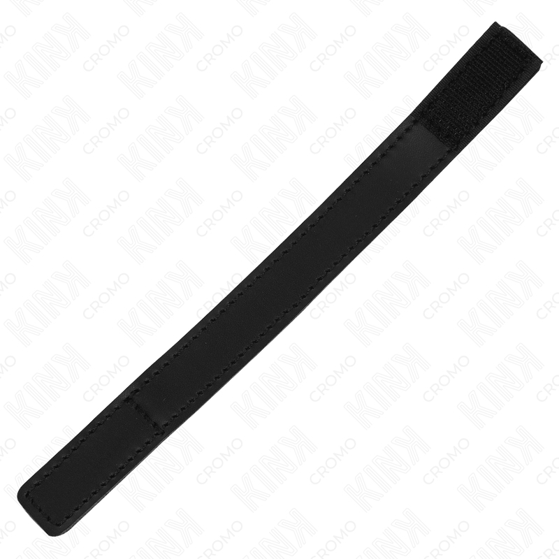 Anillo de pene de cuero con cierre de velcro 20 x 2 cm