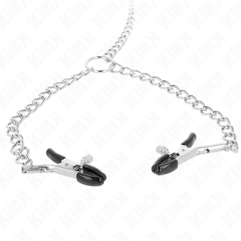 Set de 4 pinzas para pezones con cadenas 32 x 14 cm