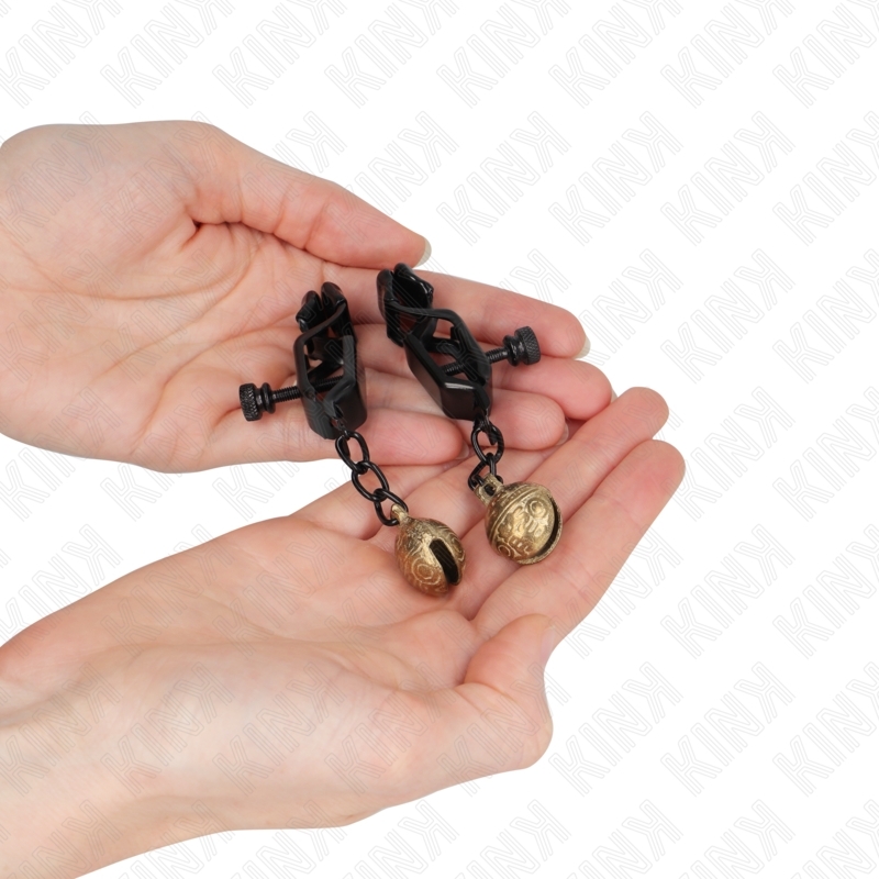 Pinzas para pezones con campanas 7 cm