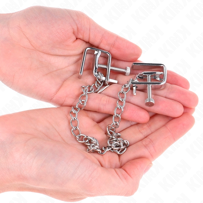 Pinzas para pezones con cadena 30 cm