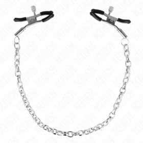 Pinzas para pezones con cadena gruesa 30 cm