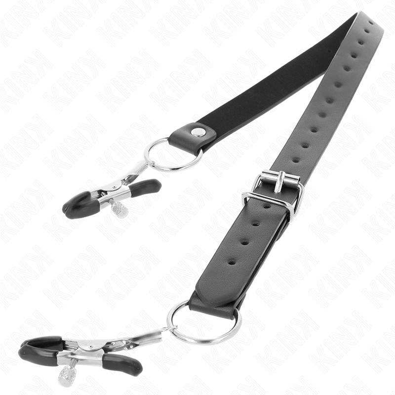 Set de 4 pinzas para clítoris ajustables 34-48 cm