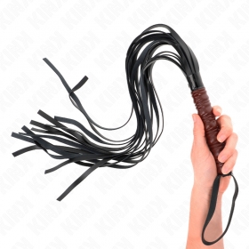 Látigo de tiras estilo caoba 53 cm