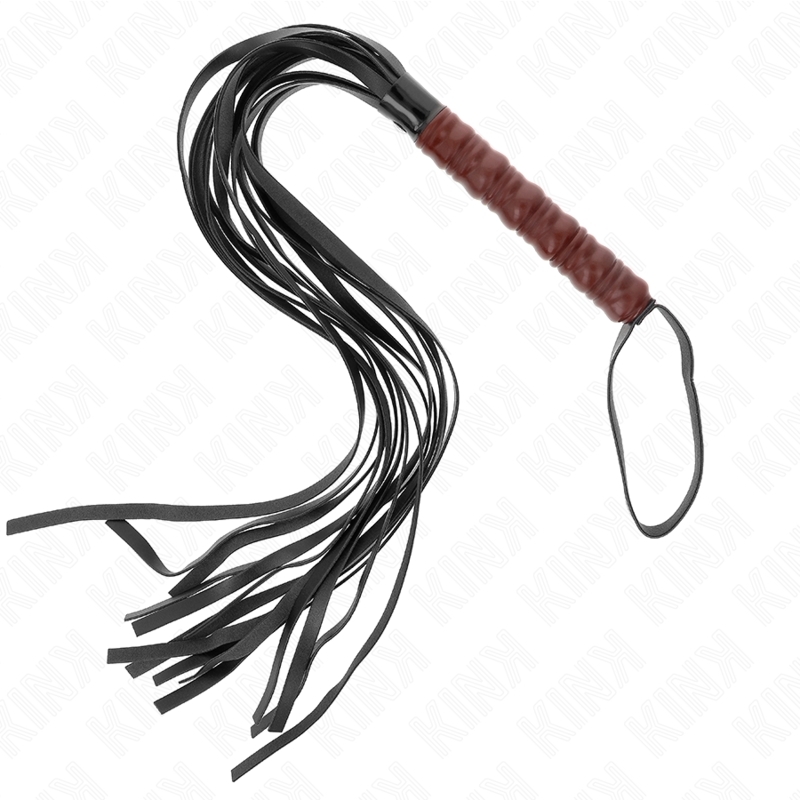 Látigo de tiras estilo caoba 53 cm