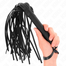 Látigo de estilo bondage de neopreno 48,5 cm