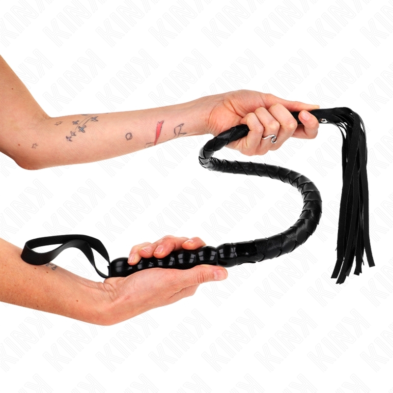 Látigo de serpiente con bolas 80 cm