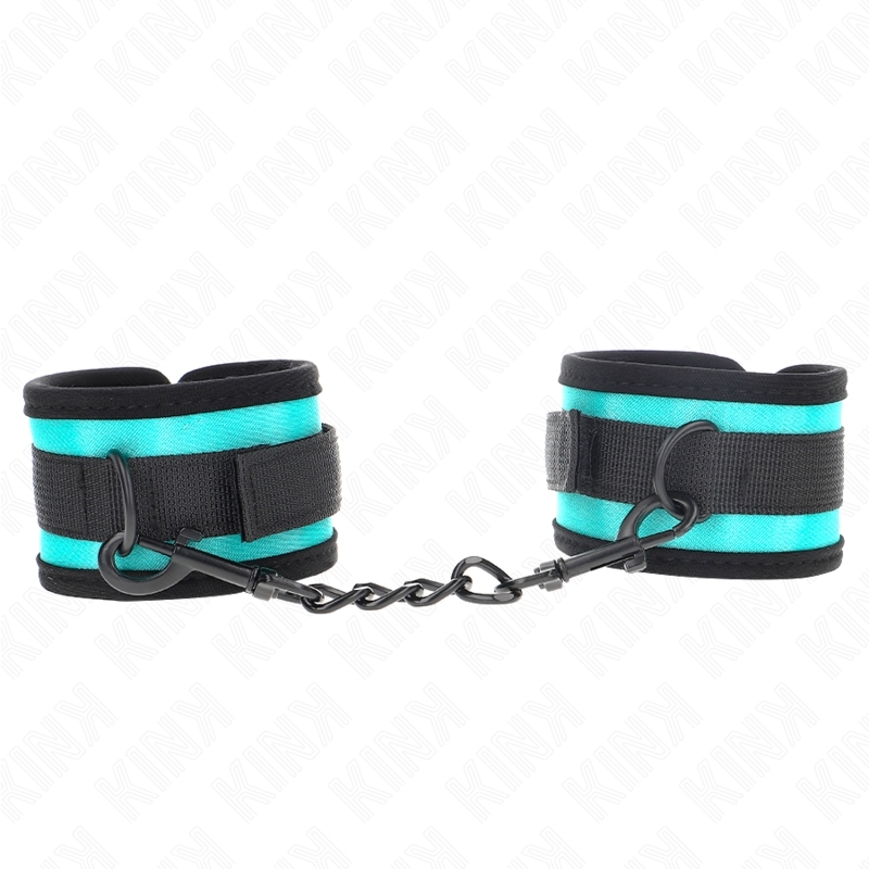 Esposas de muñeca de nailon con velcro ajustables 18-32 x 5 cm