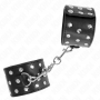 Muñequeras BDSM estilo punk ajustables 19-24 x 5,5 cm