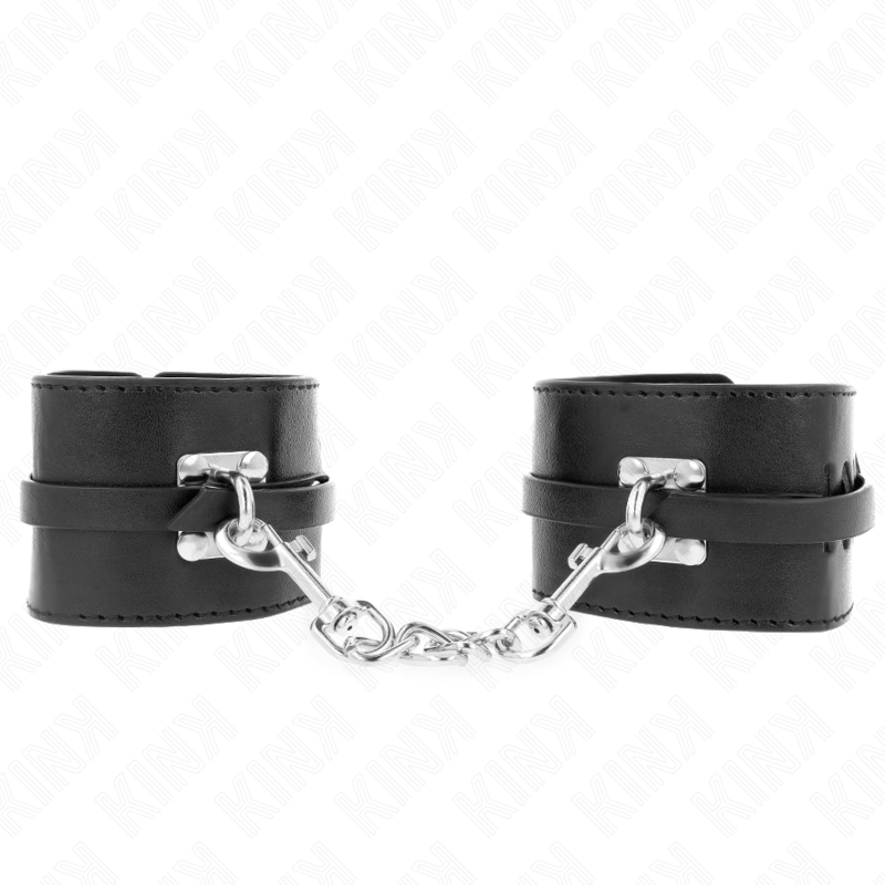 Muñequeras de sujeción con cierre de seguridad ajustable de 14,5-21 x 6 cm