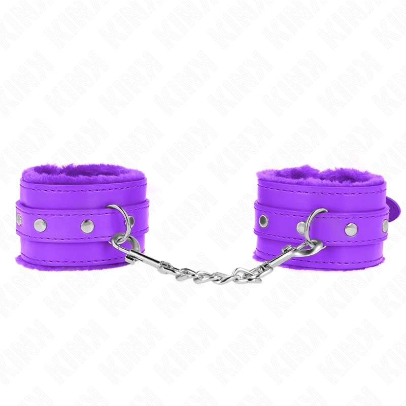 Esposas de sujeción con forro de pelo ajustable 17-29 x 6 cm