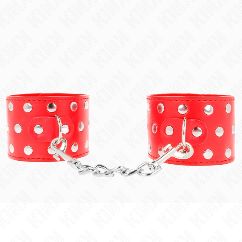 Esposas de muñeca ajustables con remaches 19-24 x 5,5 cm
