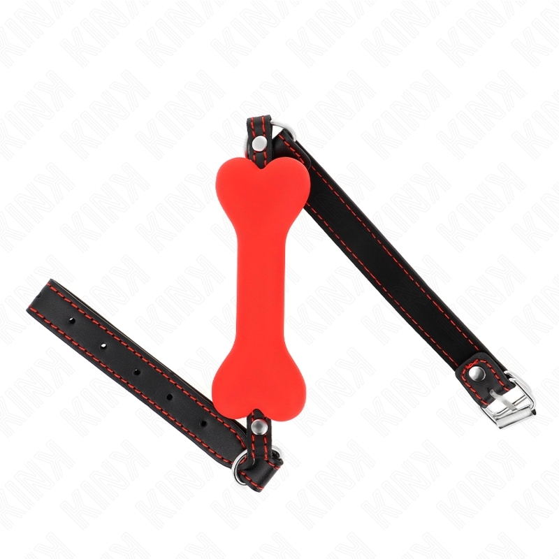Mordaza de hueso de 12 cm con correa 63 x 2 cm