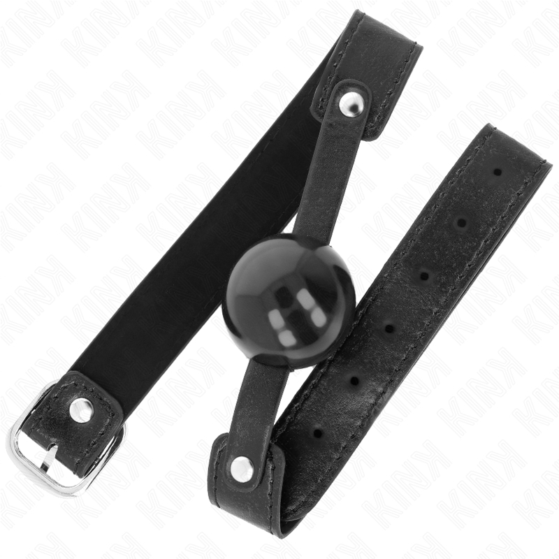 Mordaza de bola TPE suave 4 cm con correa 65 x 2.5 cm Modelo 2