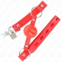 Mordaza de bola TPE 4 cm con correa 60 x 2 cm